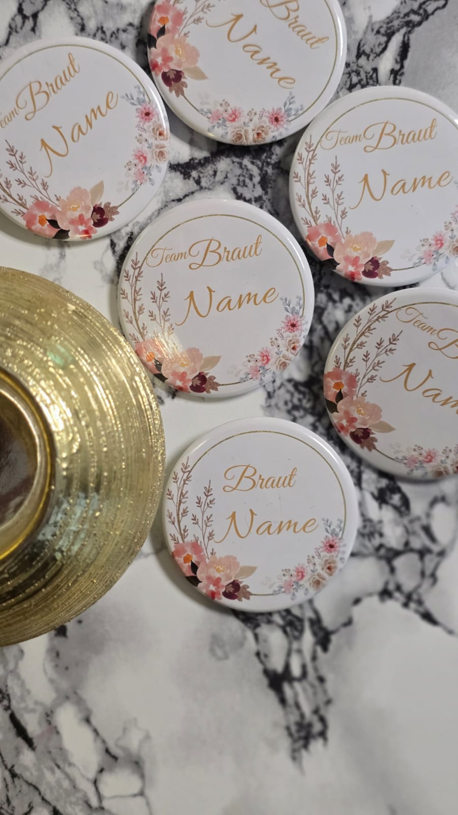 Personalisierte Buttons